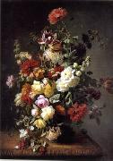 unknow artist Floral, beautiful classical still life of flowers.057 oil painting on canvas